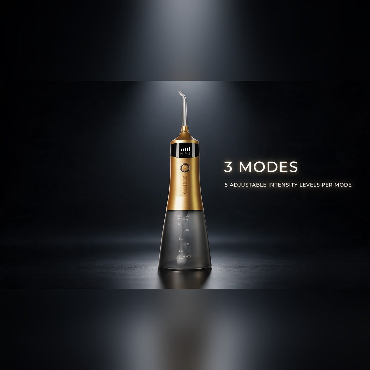 Pearly Shines™ Smart LED Display Electric Toothpick Water Flosser Oral Irrigator UV Sterilizer Timer Memory Function Dental Flosser